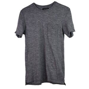Pacsun Shirt M Mens Gray Basic Casual Crew Neck Short Sleeve Cotton Blend